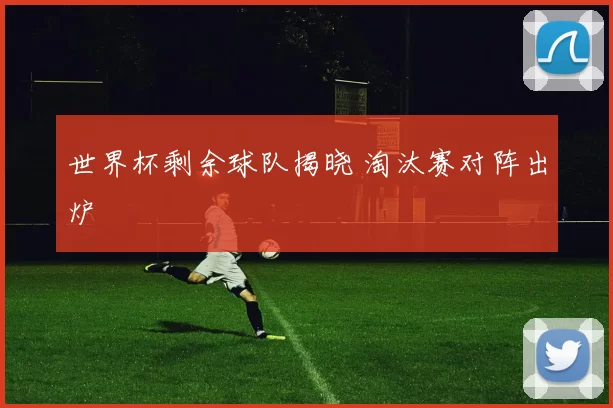 世界杯剩余球队揭晓 淘汰赛对阵出炉