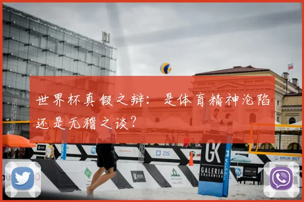 世界杯真假之辩：是体育精神沦陷还是无稽之谈？